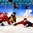 GANGNEUNG, SOUTH KOREA - FEBRUARY 23: Germany's Dominik Kahun #72 and Canada's Cody Goloubef #27 crash into Kevin Poulin #31 during semifinal round action at the PyeongChang 2018 Olympic Winter Games. (Photo by Matt Zambonin/HHOF-IIHF Images)

